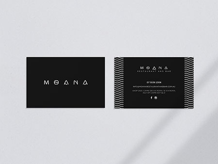 Hospitality Business Cards